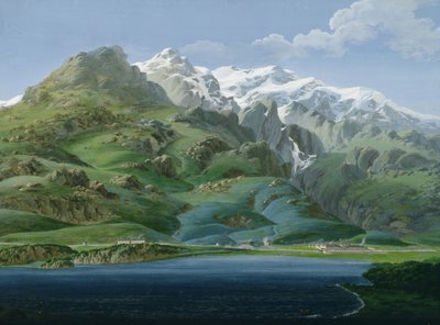 Widok na Mont Cenis autorstwa J. Reviglio