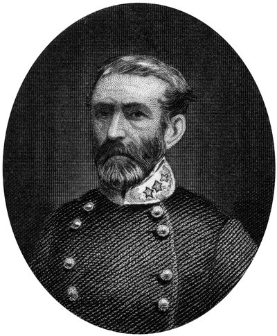 Braxton Bragg, generał Konfederacji, 1862-1867. autorstwa J. Rogers