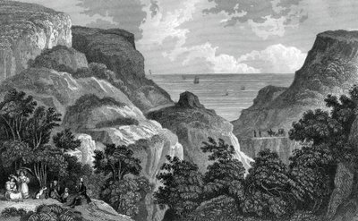 Dyke Duńczyków, ok. XIX w. autorstwa J. Rogers