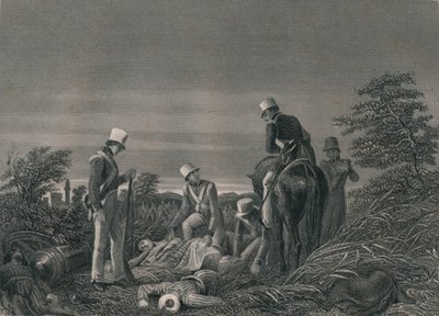 Znalezienie kolorów 24 pułku po bitwie pod Chilianwallah, styczeń 1849 r. autorstwa J. Rogers