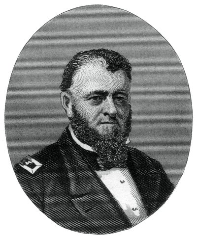 Louis Malesherbes Goldsborough, admirał Marynarki Wojennej Stanów Zjednoczonych, 1862-1867. autorstwa J. Rogers