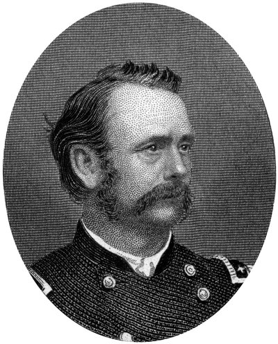 Lovell Harrison Rousseau, generał dywizji Unii, 1862-1867. autorstwa J. Rogers