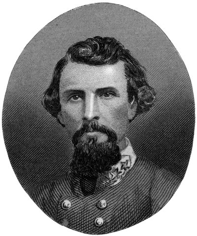 Nathan Bedford Forrest, generał Konfederacji, 1862-1867. autorstwa J. Rogers