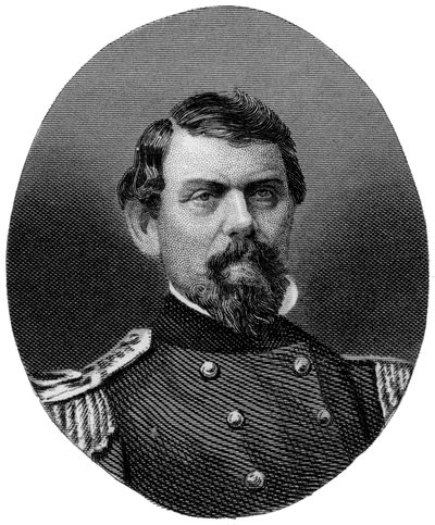 William J Hardee, generał Konfederacji, 1862-1867. autorstwa J. Rogers