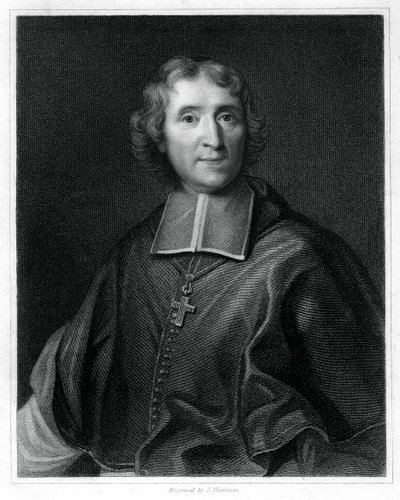 Francois Fenelon, francuski teolog rzymskokatolicki, poeta i pisarz, 1833. autorstwa J. Thomson