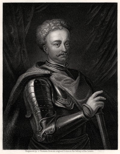 Jan III Sobieski, król Rzeczypospolitej Obojga Narodów, XIX w. autorstwa J. Thomson