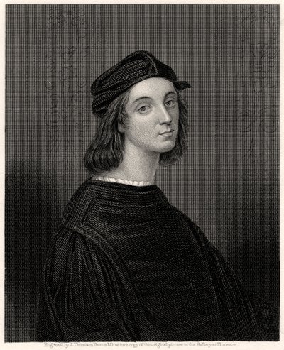 Raffaelle, XIX wiek autorstwa J. Thomson
