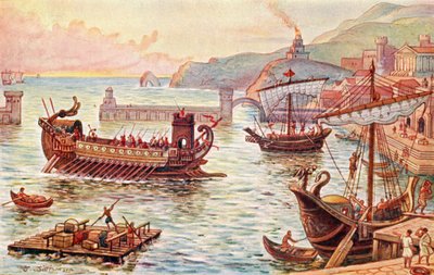 Pocztówka przedstawiająca Imperium Rzymskie (druk) autorstwa J. Williamson