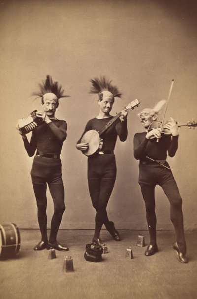 Musical Mokes, lata 60. XIX wieku. autorstwa J. Wood