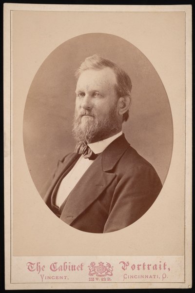 Portret J.H. Biały, w latach 1874-1881. autorstwa J and W Vincent