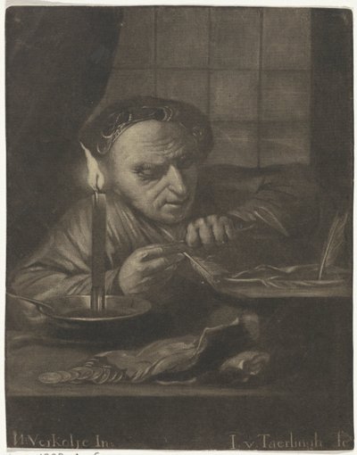 Temperówka autorstwa J. van Taerlingh