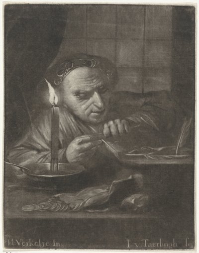 Temperówka autorstwa J. van Taerlingh