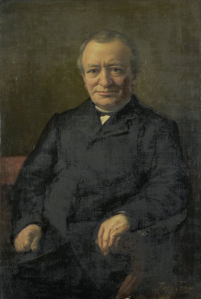 Anthony Gerardus van der Hout (1820-92) autorstwa Jac van Looij (signed by artist)