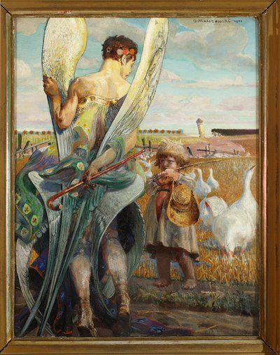 Aniele pójdę za Tobą autorstwa Jacek Malczewski