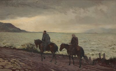 Don Kichot i Sancho Pansa autorstwa Jacek Malczewski