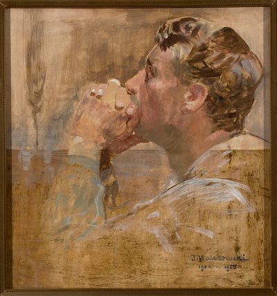 Modlący się mężczyzna autorstwa Jacek Malczewski