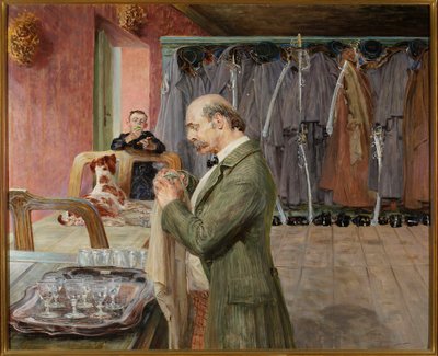 Moje życie - środkowa część tryptyku autorstwa Jacek Malczewski