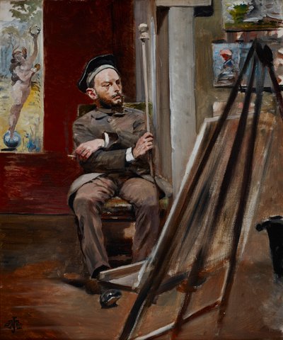 Portret Stanisława Tondosa, ok. 1902 (olej na płótnie) autorstwa Jacek Malczewski