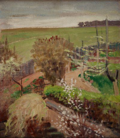 Wiosenny krajobraz ze wsi autorstwa Jacek Malczewski