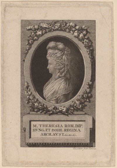 Marie-Teresa, Święta Cesarzowa Rzymska autorstwa Jacob Adam