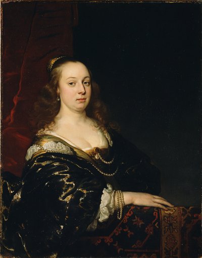 Portret kobiety, ok. 1647 autorstwa Jacob Adriensz Backer