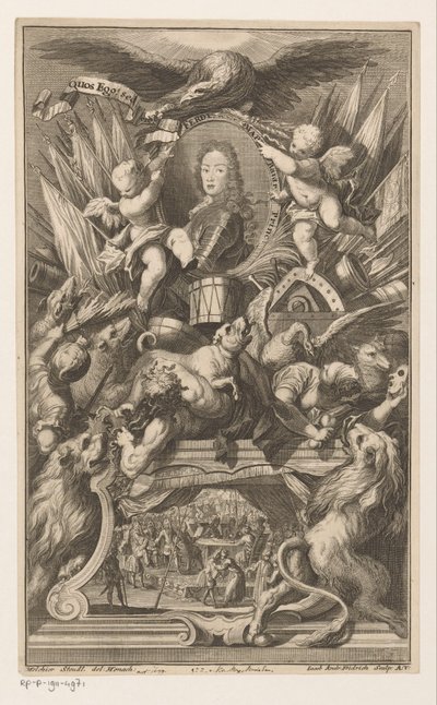Portret Ferdynanda Bawarskiego autorstwa Jacob Andreas Fridrich (I)