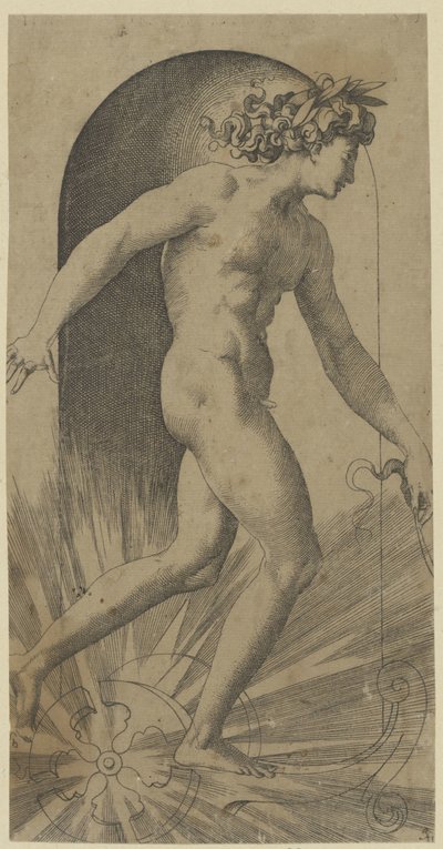 Apollo Goden in nissen (tytuł serii) autorstwa Jacob Binck