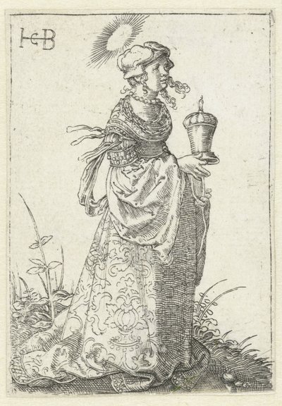 Maria Magdalena poznała zalfpot autorstwa Jacob Binck