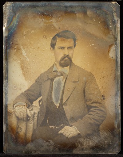 [Portret siedzącego mężczyzny z brodą Van Dyke