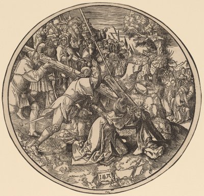 Chrystus niosący krzyż autorstwa Jacob Cornelisz van Oostsanen