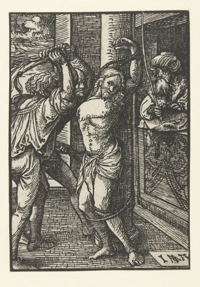 Plaga Chrystusa Mała Pasja (tytuł serii) autorstwa Jacob Cornelisz van Oostsanen