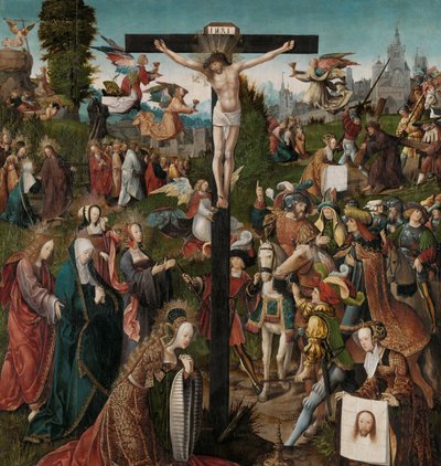 Ukrzyżowanie autorstwa Jacob Cornelisz van Oostsanen