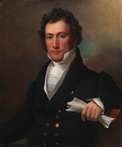 Joshua Tevis, 1827. autorstwa Jacob Eichholtz