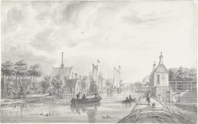 Twarz w Leiderdorp autorstwa Jacob Elias La Fargue