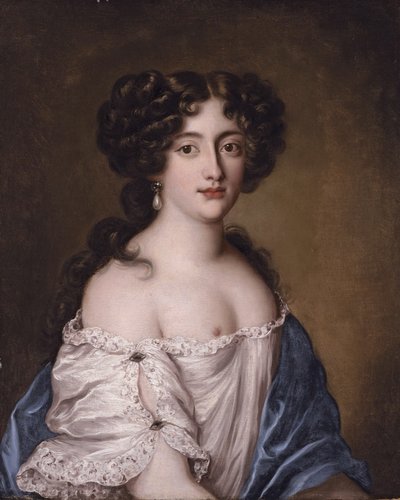 Francuski: Portrait de Hortense Mancini, duchesse de Mazarin, comme Aphrodite Portret Hortense Mancini (1646-1699), duchesse de Mazarin, jako Afrodyty autorstwa Jacob Ferdinand Voet