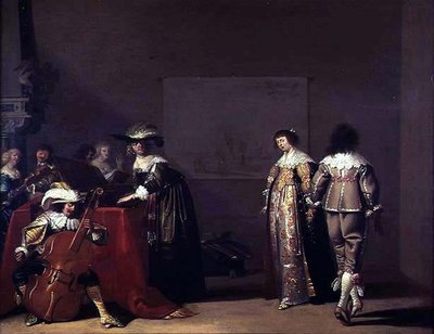 Impreza muzyczna autorstwa Jacob Fransz van der Merck