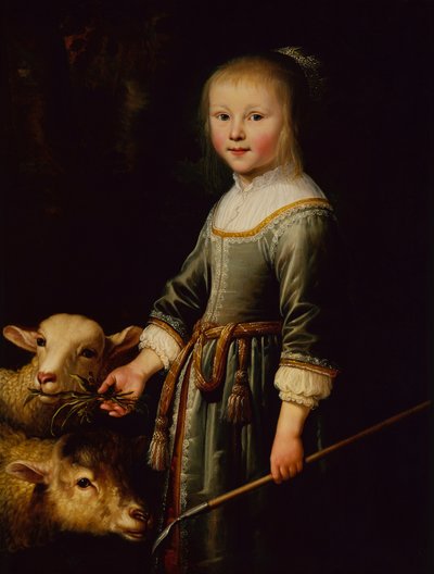 Portret Marii Stricke z Scarlet autorstwa Jacob Gerritsz Cuyp