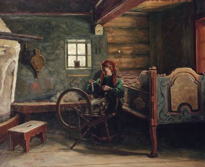 Pokój dzienny rolników autorstwa Jacob Gloersen