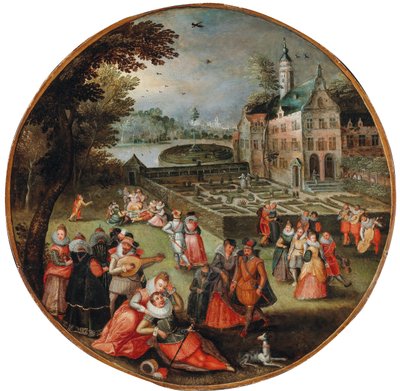 Alegoria wiosny. autorstwa Jacob Grimmer