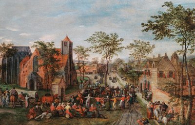 Jarmark wiejski Jacoba Grimmera autorstwa Jacob Grimmer