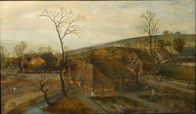 Cztery pory roku: wiosna 1577. autorstwa Jacob Grimmer