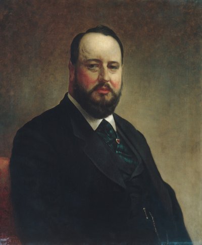 Joseph W. Drexel, 1877. autorstwa Jacob Hart Lazarus