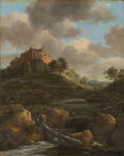 Zamek Bentheim autorstwa Jacob van Ruisdael