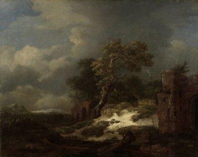 Krajobraz z ruinami autorstwa Jacob van Ruisdael