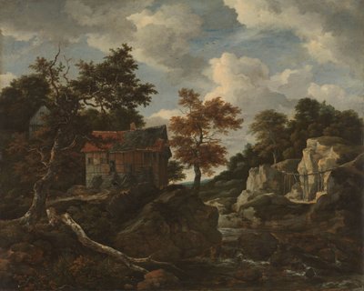 Skalisty krajobraz autorstwa Jacob van Ruisdael