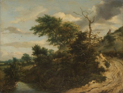 Piaszczysta ścieżka na wydmach Ścieżka piaskowa na wydmach autorstwa Jacob van Ruisdael