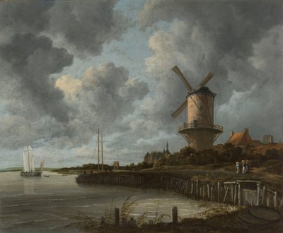 Wiatrak w Wijk bij Duurstede Wiatrak w Wijk bij Duurstede autorstwa Jacob van Ruisdael