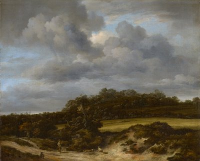 Cornfield, 1660 r. autorstwa Jacob van Ruisdael