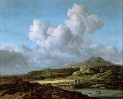 Le coup de soleil - promień słońca ... autorstwa Jacob Isaaksz. or Isaacksz. van Ruisdael