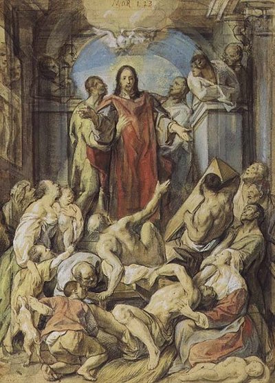 Chrystus cudotwórca autorstwa Jacob Jordaens